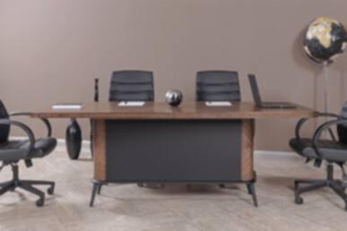 Formia Ahşap Kaplama Toplantı Masası - Toplantı Masaları