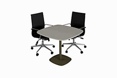 Karmil Plus Metal Ayaklı Toplantı Masası 100cm - Toplantı Masaları