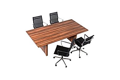 Katan Modern Ahşap Toplantı Masası - Toplantı Masaları