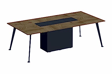 Nila Modern Toplantı Masası 260cm - Toplantı Masaları