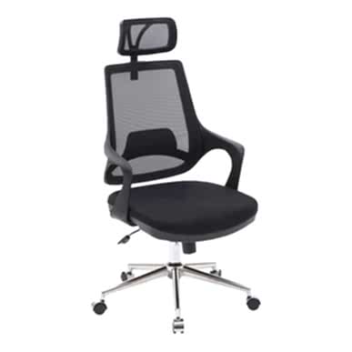 Crinca Krom Ayak Başlıklı Müdür Koltuğu - Yönetici Koltukları