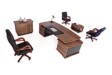 Korin Yönetici Ofis Takımı 240cm - küçük detay görsel 3 - Yönetici Takımları