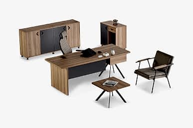 Riddle Metal Ayaklı Müdür Takımı - Yönetici Takımları