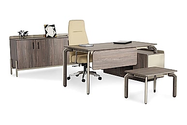 Setary Özgün Ayak Tasarımlı Yönetici Takımı 200cm - Yönetici Takımları